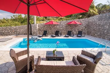 Vrh Villa with Private Pool for Up to 10 Guests