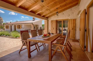 Dobrinj Villa with Private Pool and Garden Playground