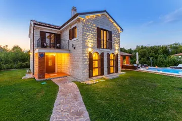 Dobrinj Villa with Heated Pool for Up to 7 Guests