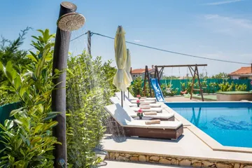 Dobrinj Villa with Heated Pool for Up to 7 Guests