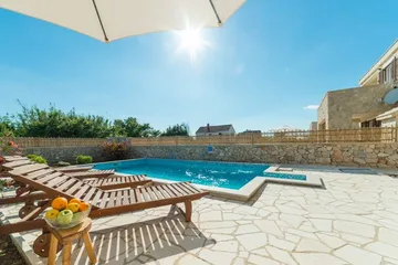 Privlaka Villa with Private Pool and Sea View