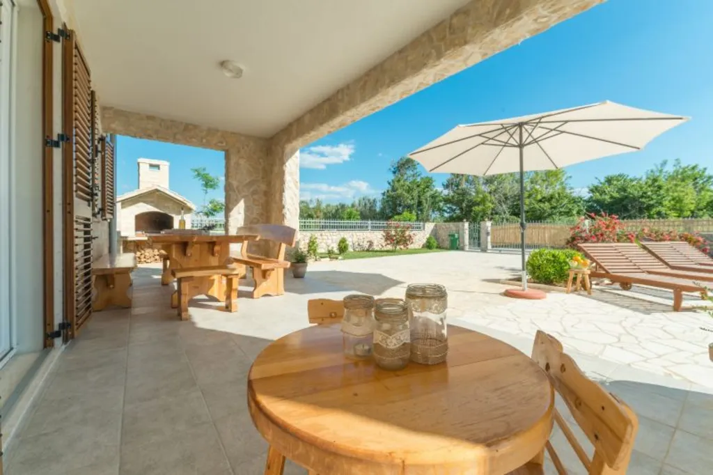 Privlaka Villa with Private Pool and Sea View