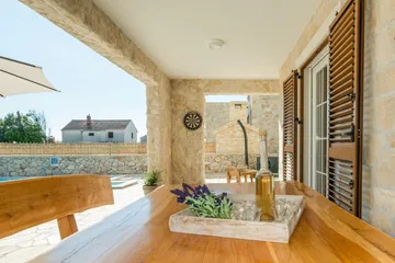 Privlaka Villa with Private Pool and Sea View