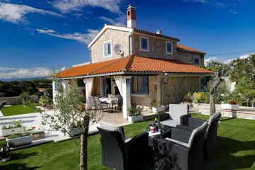 Vrbnik Sea-View Villa with Pool and Garden