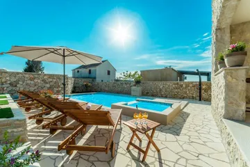 Stone Villa in Privlaka for Up to 8 Guests