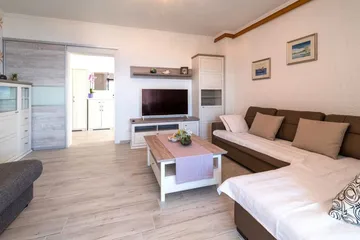 Vrbnik Apartment with Sea-View Pool & Terrace