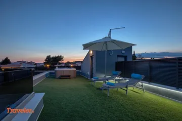 Penthouse with Private Roof Terrace in Krk