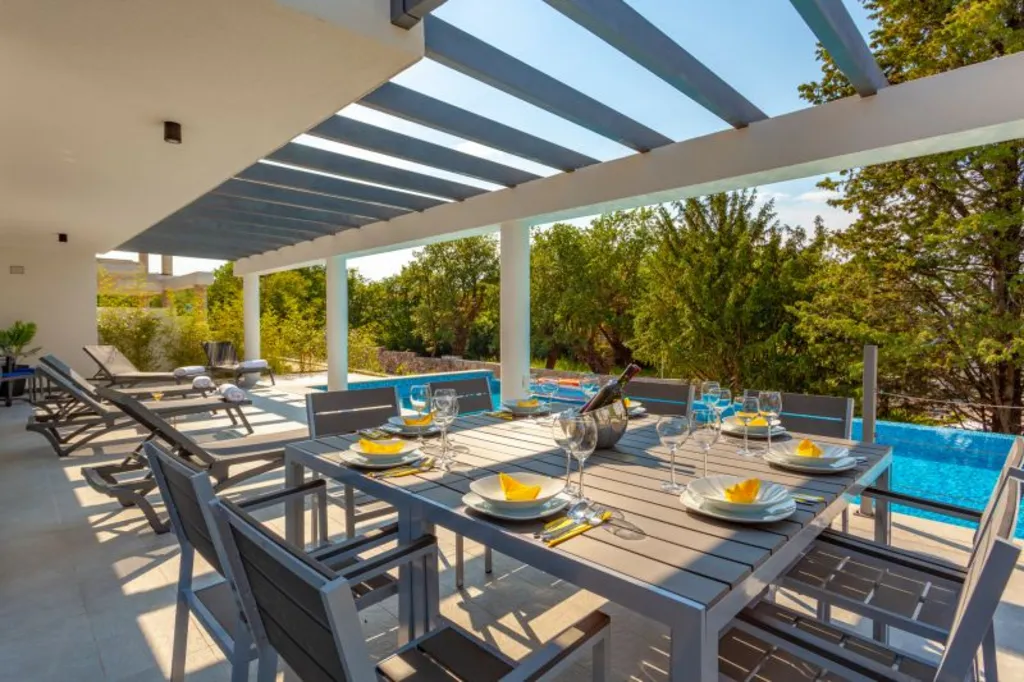 Malinska Sea-View Villa for 8 Guests