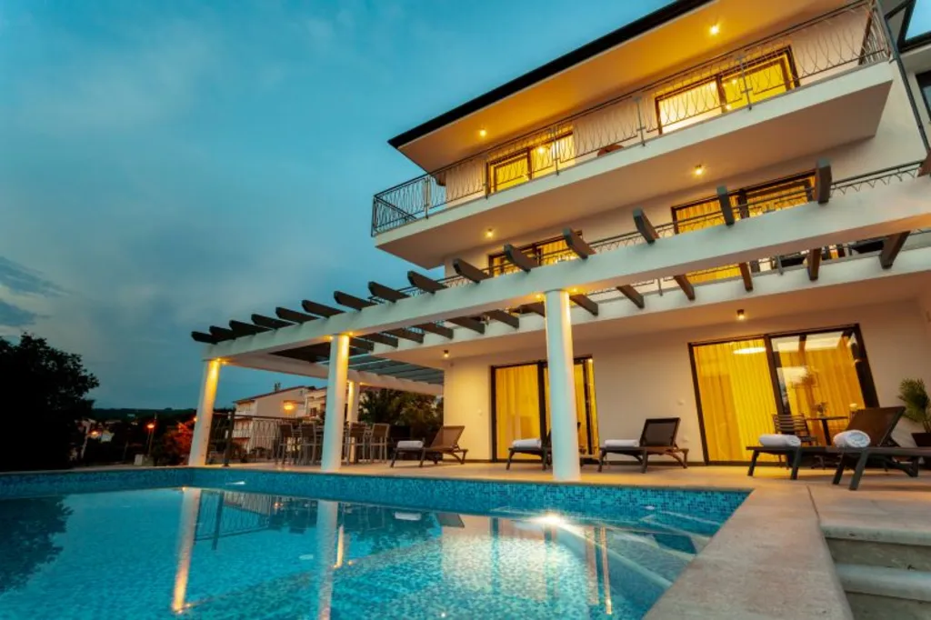 Malinska Sea-View Villa for 8 Guests