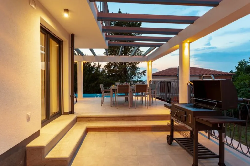 Malinska Sea-View Villa for 8 Guests