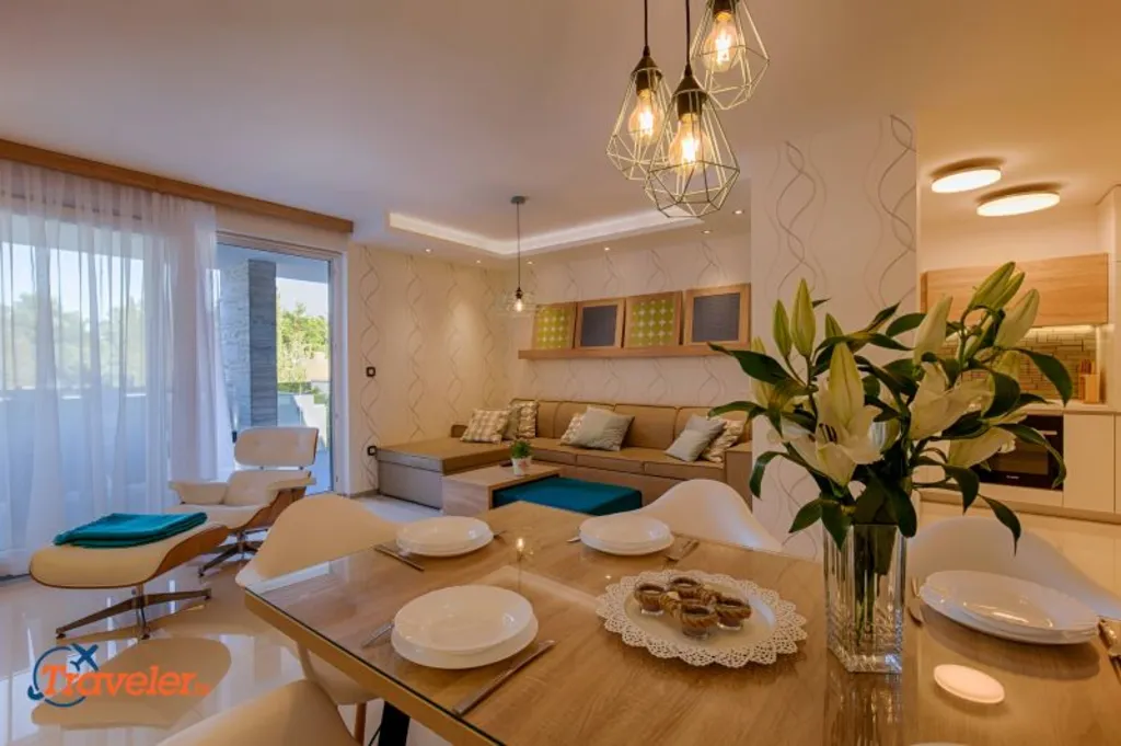 Penthouse in Krk with Private Roof Jacuzzi