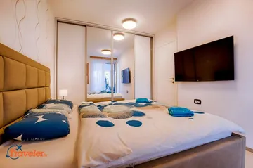 Penthouse in Krk with Private Roof Jacuzzi