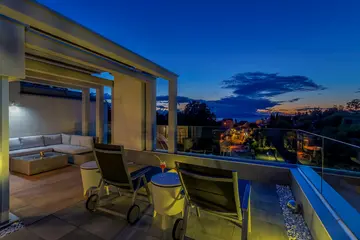 Malinska Villa with Pool and Sea View