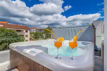 Malinska Villa with Pool and Sea View