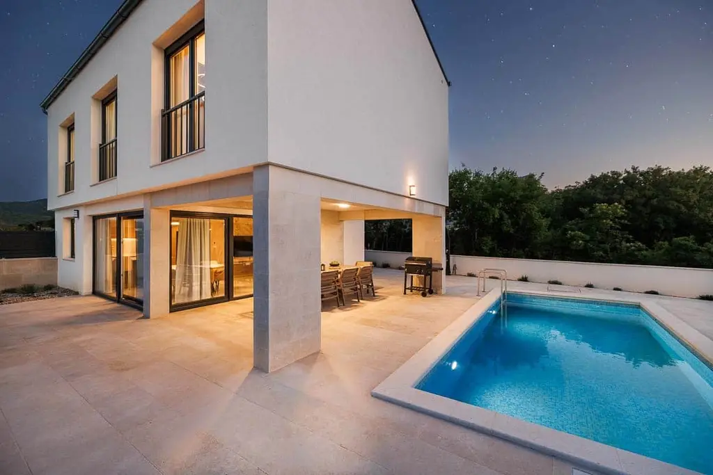 3-Bedroom Villa with Private Pool in Vrbnik
