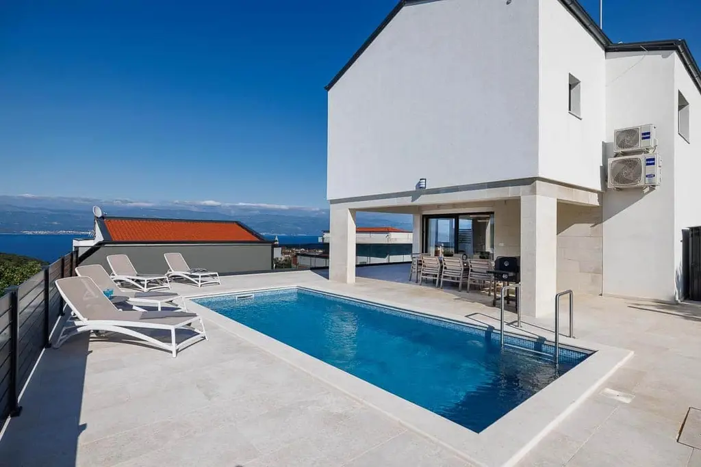 3-Bedroom Villa with Private Pool in Vrbnik