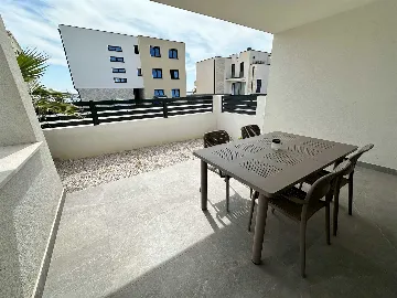 Sea-View Terrace Apartment in Vir for 2 Guests