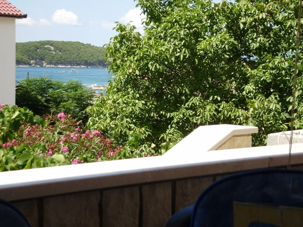 Sea View Apartment in Rab-Barbat for 6 Guests