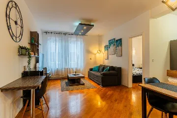 Zagreb 1-Bedroom Apartment for 4 Guests