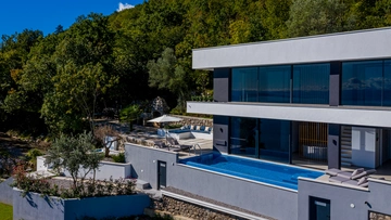 Villa with Heated Pool and Spa in Medveja