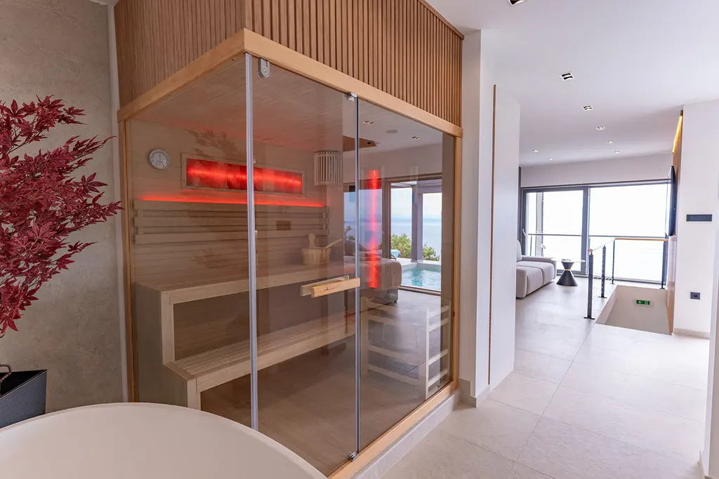 Medveja 1-Bed Villa with Heated Pool & Jacuzzi