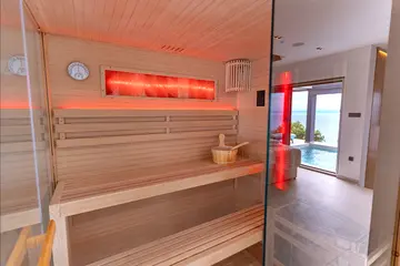 Medveja 1-Bed Villa with Heated Pool & Jacuzzi