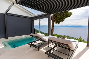 Medveja 1-Bed Villa with Heated Pool & Jacuzzi