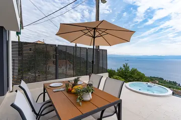 Medveja 1-Bed Villa with Heated Pool & Jacuzzi