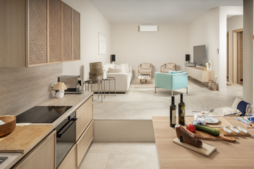 Sea-View 3-Bedroom Villa in Ivan Dolac for 6