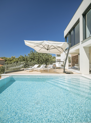 4-Bedroom Villa with Private Pool in Zavala, Croatia