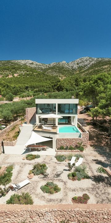 4-Bedroom Villa with Private Pool in Zavala, Croatia