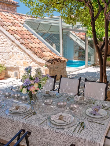 Baroque & Gothic Villa in Hvar for Up to 10