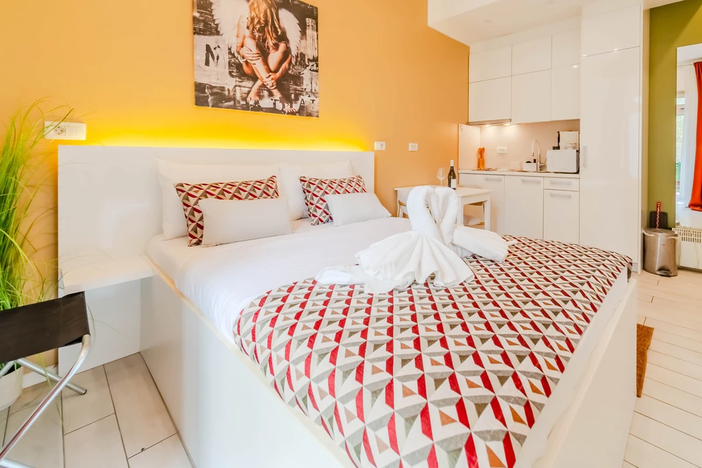 Studio Apartment in Zagreb for 2 Guests