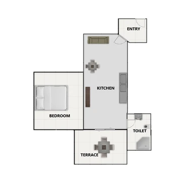 1-Bedroom Apartment for 2 in Pula