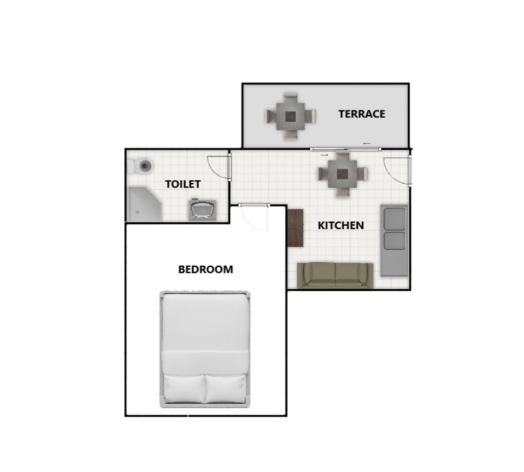 Pula Apartment for 2 Guests with Private Terrace