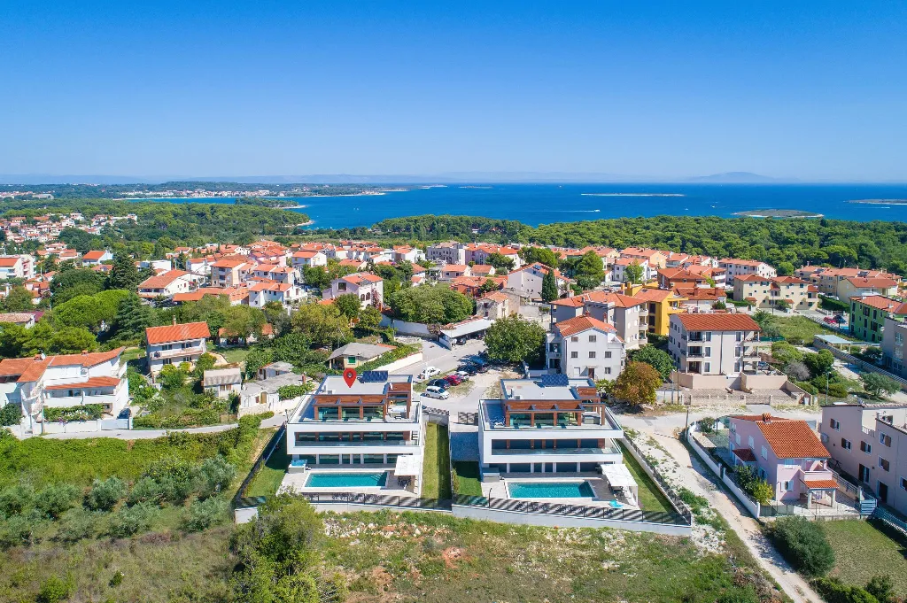 Sea-View Villa in Premantura for Up to 10 Guests