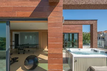 Sea-View Villa in Premantura for Up to 10 Guests