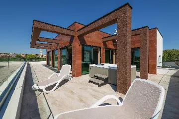 Sea-View Villa in Premantura for Up to 10 Guests