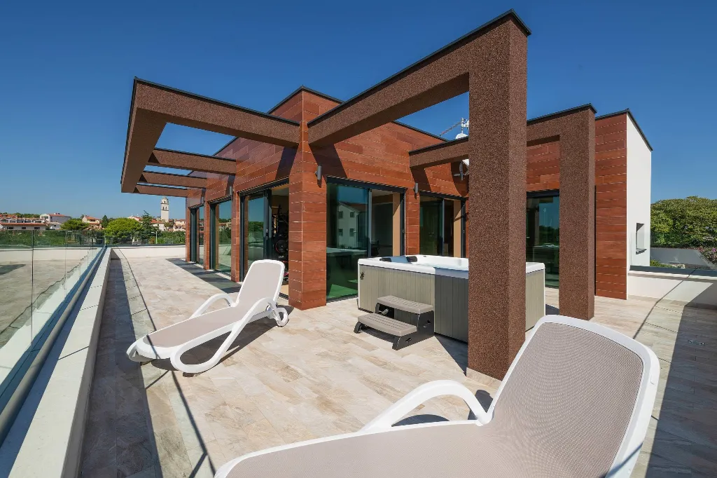 Sea-View Villa in Premantura for Up to 10 Guests