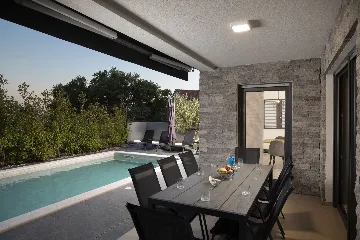 3-Bedroom Villa in Juršići for Up to 8 Guests