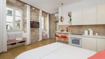 Renovated Studio Apartment in Trogir for 2 Guests
