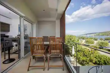 Two-Bedroom Apartment in Trogir with Sea View Balcony