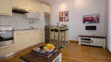 Apartment in Trogir with Partial Sea View