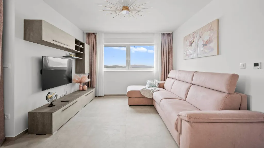 Apartment in Okrug Gornji with Private Terrace