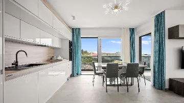 Apartment in Okrug Gornji with Private Terrace