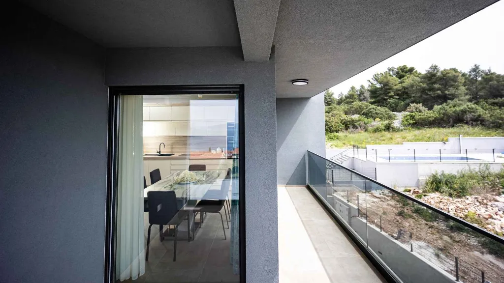 Apartment in Okrug Gornji with Private Terrace