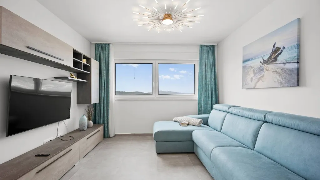 Apartment in Okrug Gornji with Private Terrace