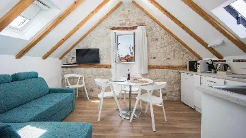 Attic Apartment in Trogir for Up to 4 Guests