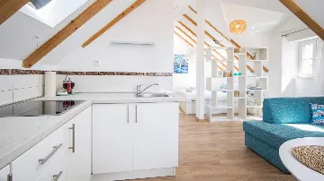 Attic Apartment in Trogir for Up to 4 Guests