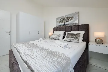 Trogir Sea View Apartment with Balcony for 4